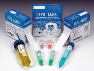 Cryo-Babies® and Cryo-Tags® laser cryo labels