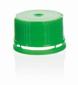 Tamper-Evident screw cap, green