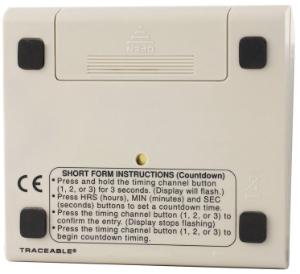 VWR® Traceable® Alarm Timer, Three Channels