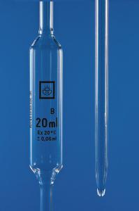 Bulb pipettes, Qualicolor, colour coded (one mark), Class B