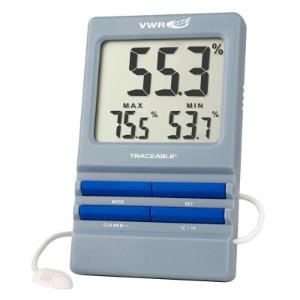 VWR®, Alarm humidity/temperature monitor, remote, Traceable