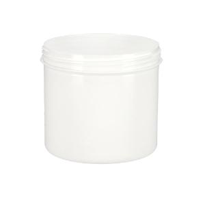 Box with screw lid, PP, White, 500 ml