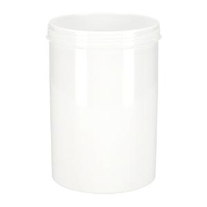 Screw box, HDPE, white, 1000 ml