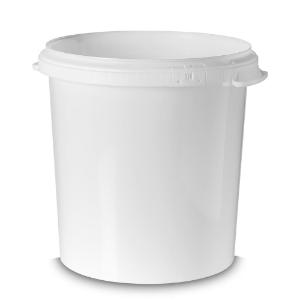 Bucket, PP, white