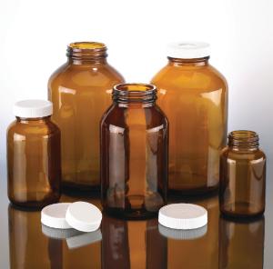 VWR®TraceClean®, Packers, wide neck, amber glass