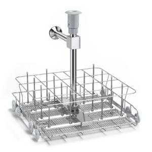 Lower injection trolley, stainless steel