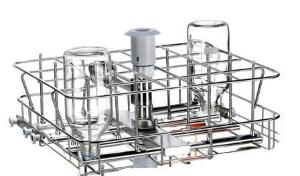 Upper injection trolley, stainless steel