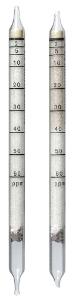 Gas detection tube for hydrogen sulphide