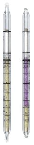 Gas detection tube for hydrogen sulphide