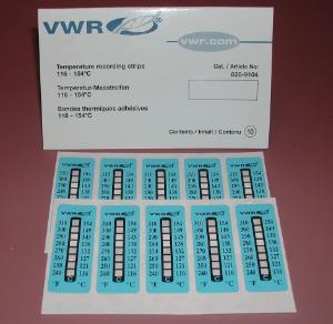 VWR®, Temperature Indicating Strips