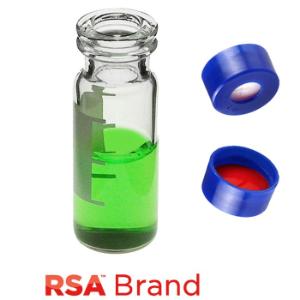 Clear vials&sil/PTFE snap caps