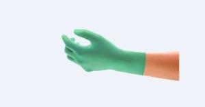 MICROFLEX® tough chemical protection green gloves