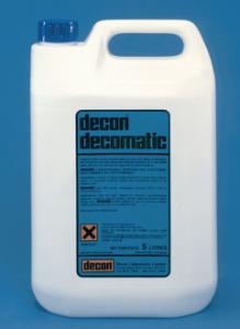 Surface active cleaning agent for automatic glassware washing machines, decon® decomatic