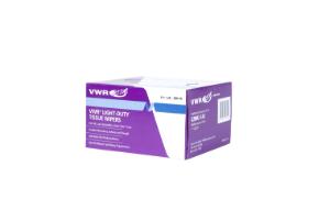 Light-duty tissue wipers in perforated box, 1-ply