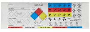 Polyolefin right-to-know custom labeling system