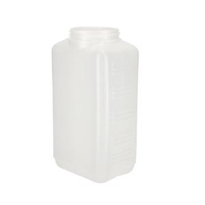 HDPE square bottle 2000 ml