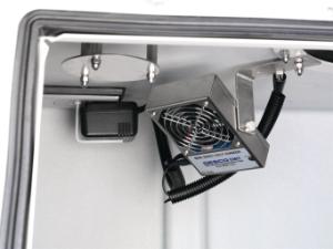 Anti-Static Ionizer Fan for Glove Boxes