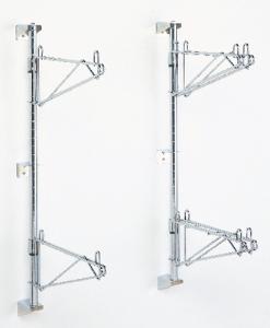 Shelving systems, direct wall mounts