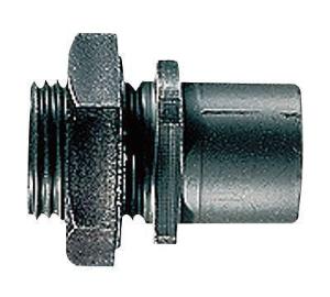 Masterflex® Adapter Fittings, Female NPT Threaded to Bulkhead, Straight, Avantor®