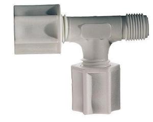 Masterflex® Adapter Fittings, Compression to Male Threaded, Tee, Avantor®