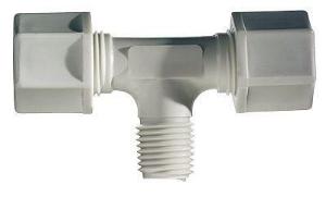 Masterflex® Adapter Fittings, Compression Branch to Male Threaded, Tee, Avantor®