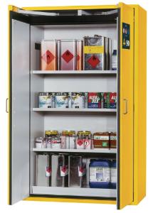 S90.196.120 RAL&nbsp;1004, interior equipment with 3&nbsp;x&nbsp;shelf, 1&nbsp;x&nbsp;perforated insert, 1&nbsp;x&nbsp;bottom collecting sump 