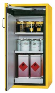 S90.129.060 RAL&nbsp;1004, interior equipment with 2&nbsp;x&nbsp;shelf, 1&nbsp;x&nbsp;perforated insert, 1&nbsp;x&nbsp;bottom collecting sump 