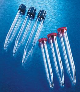 Disposable glass conical centrifuge tubes, ungraduated, without screw cap, PYREX®