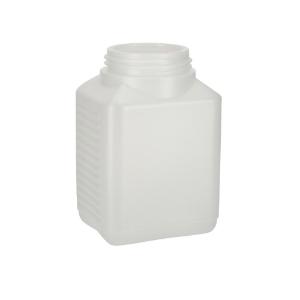 Bottle, HDPE, square, 500 ml