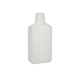 Bottle, HDPE, rectangle S, natural, 50 ml