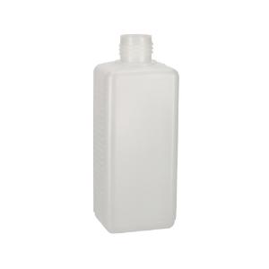 Bottle, HDPE, rectangle without cap 40, 250 ml