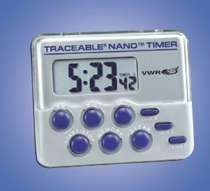 VWR® Traceable® Nano™ , Digital timer, two channels