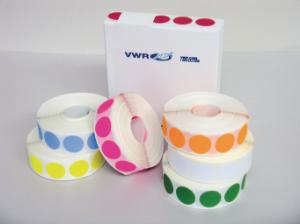 VWR®, Self-Adhesive Label Dots on Rolls