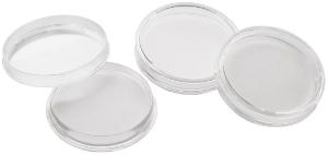 Petri dish, with pad