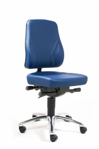 Laboratory chair SMART skai