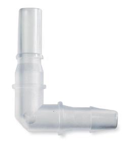 Masterflex® Adapter Fittings, Luer to Hose Barb, Elbow, Avantor®