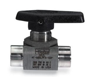 Parker High-Pressure Metal Two-way Ball Valves (Straight)