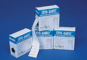 Cryo-Babies® and Cryo-Tags® cryo label rolls