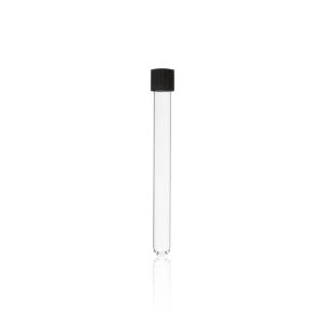 Culture tubes, disposable, with screw cap