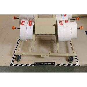 Floor marking tape, toughstripe