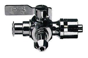 Cadence Science Nickel-Plated Brass Luer Stopcocks