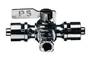 Cadence Science Nickel-Plated Brass Luer Stopcocks