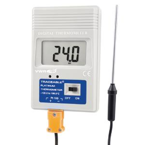 VWR® Traceable®, Digital thermometer, platinum freezer