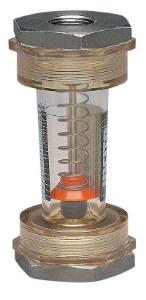 Masterflex® Spring-Loaded Direct-Read Variable-Area Flowmeter, Air/Water/N2, Dual Scale, Avantor®