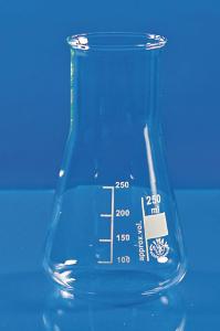 Wide neck Erlenmeyer flask