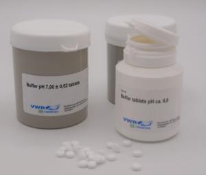 Buffer tablets for haematology