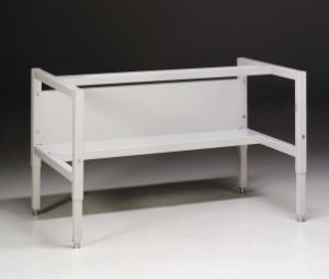 Telescoping Base Stand with leveling feet and shelf (non-welded) for Purifier Class II Biosafety Cabinets