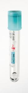 Blood collection tubes with sodium citrate anticoagulant, 2 ml