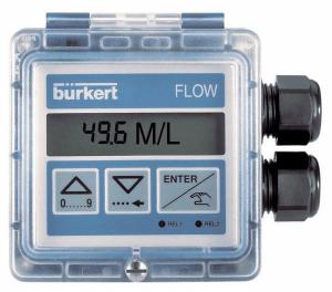 Burkert Flow Sensor Mounted Display Modules