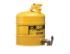 5 Gallon Lab Safety Can with Faucet #08902, Yellow